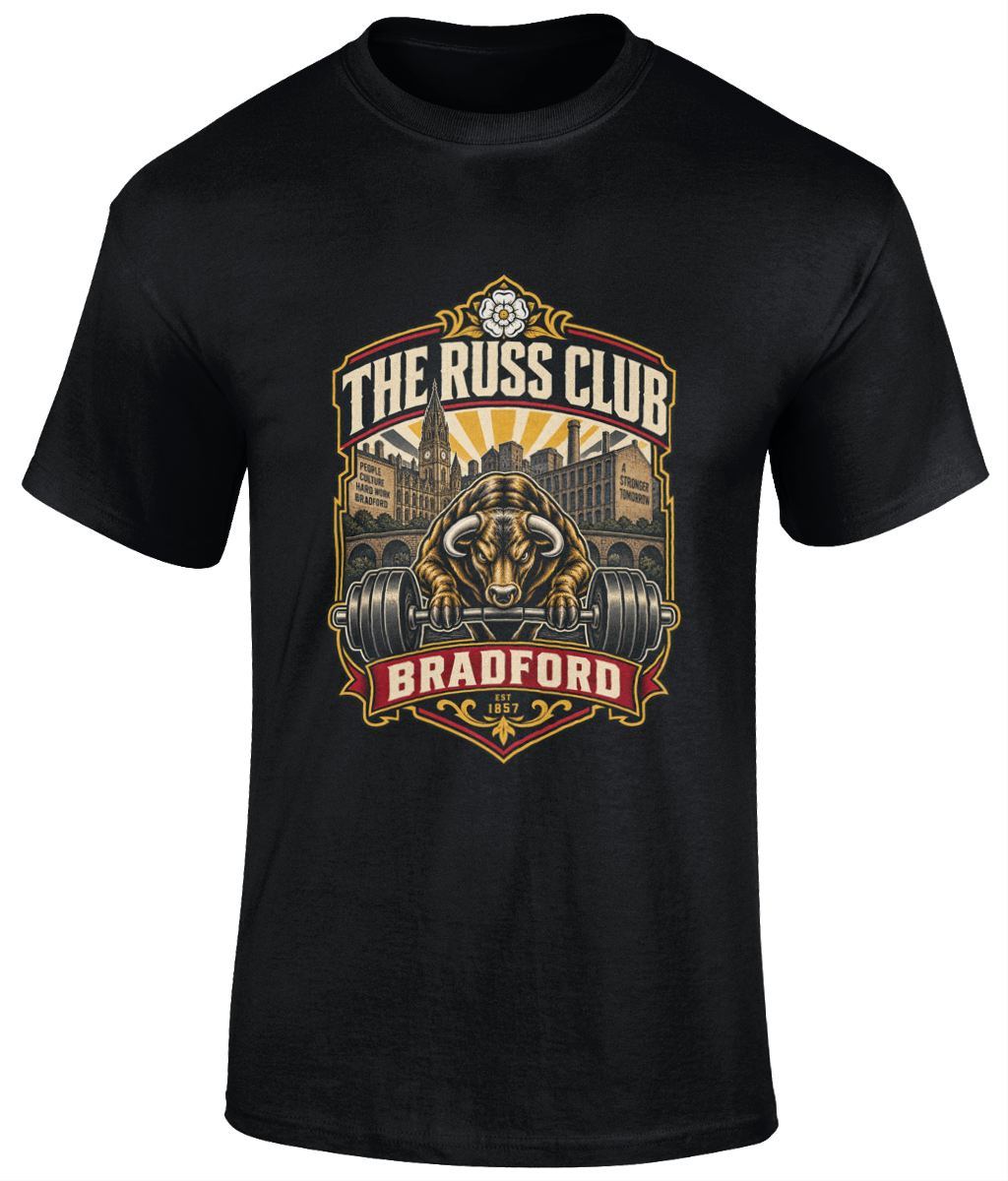 Bradford Bull Strength T-Shirt | The Russ Club - Russ Club