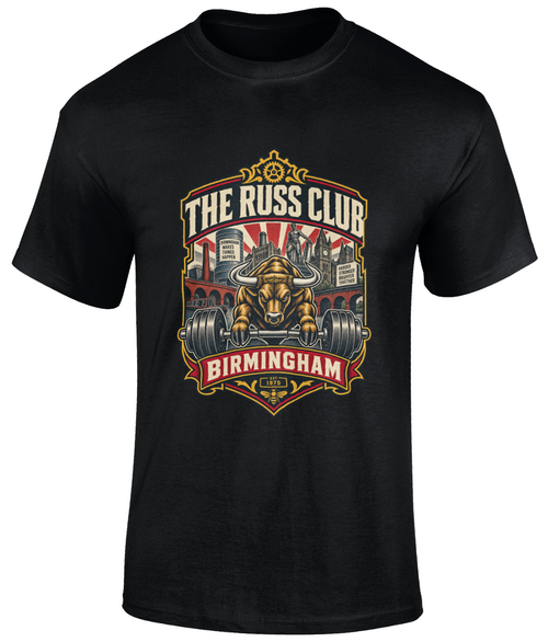 Birmingham Bull Strength T-Shirt | The Russ Club - Russ Club