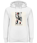 Modernist RC graphic heavy hoodie in White – front artwork