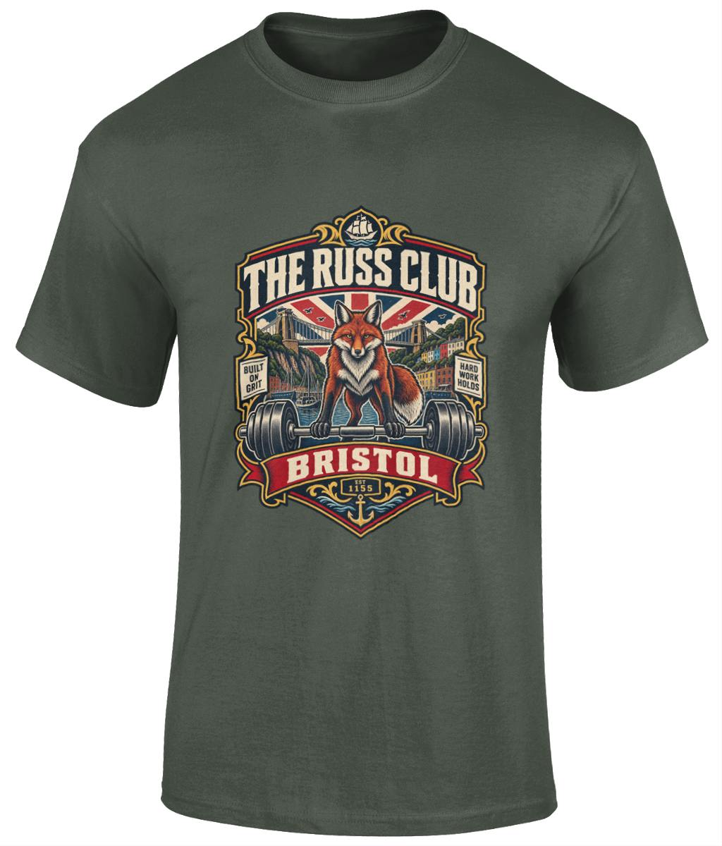 Bristol Fox Strength T-Shirt | The Russ Club - Russ Club