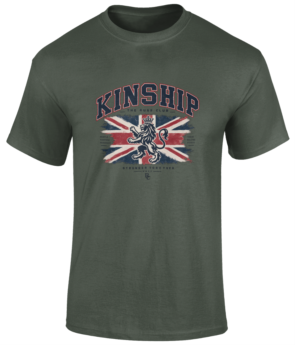 British Kinship Lion T-Shirt | The Russ Club - Russ Club