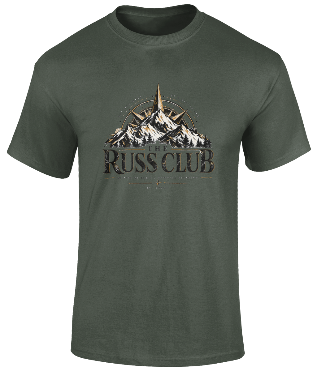 Gold Mountain Adventure T-Shirt | The Russ Club - Russ Club