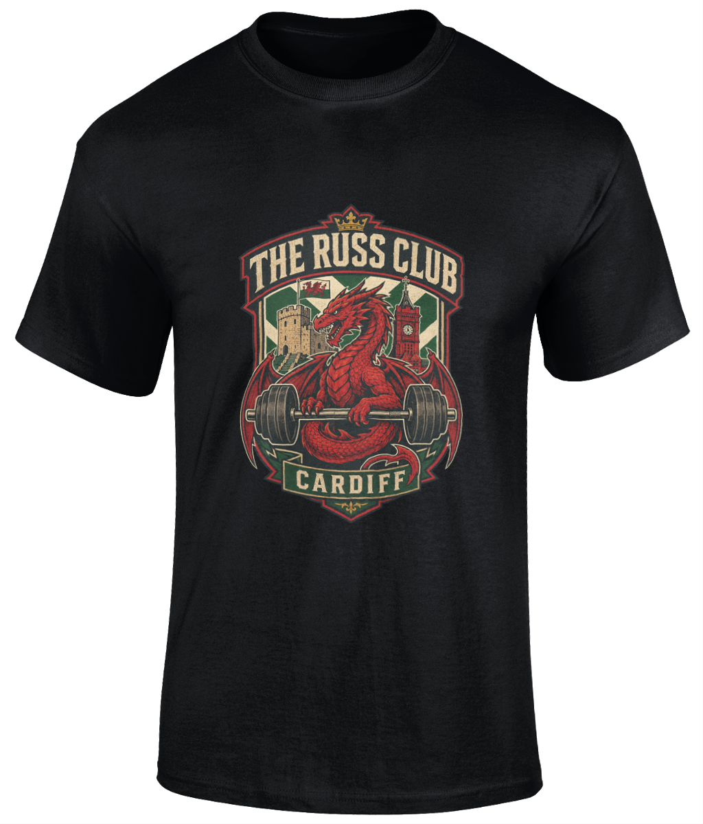 Cardiff Dragon Strength T-Shirt | The Russ Club - Russ Club