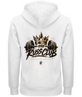 Gold Crown & Barbell Heavy Hoodie | The Russ Club - Russ Club