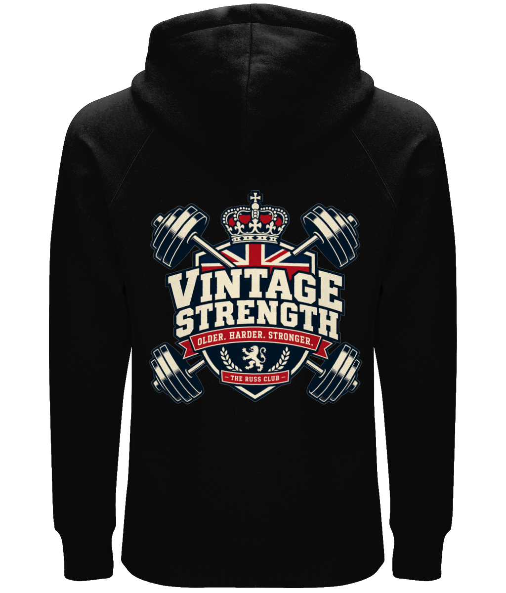 Vintage Strength Heavy Hoodie | The Russ Club - Russ Club