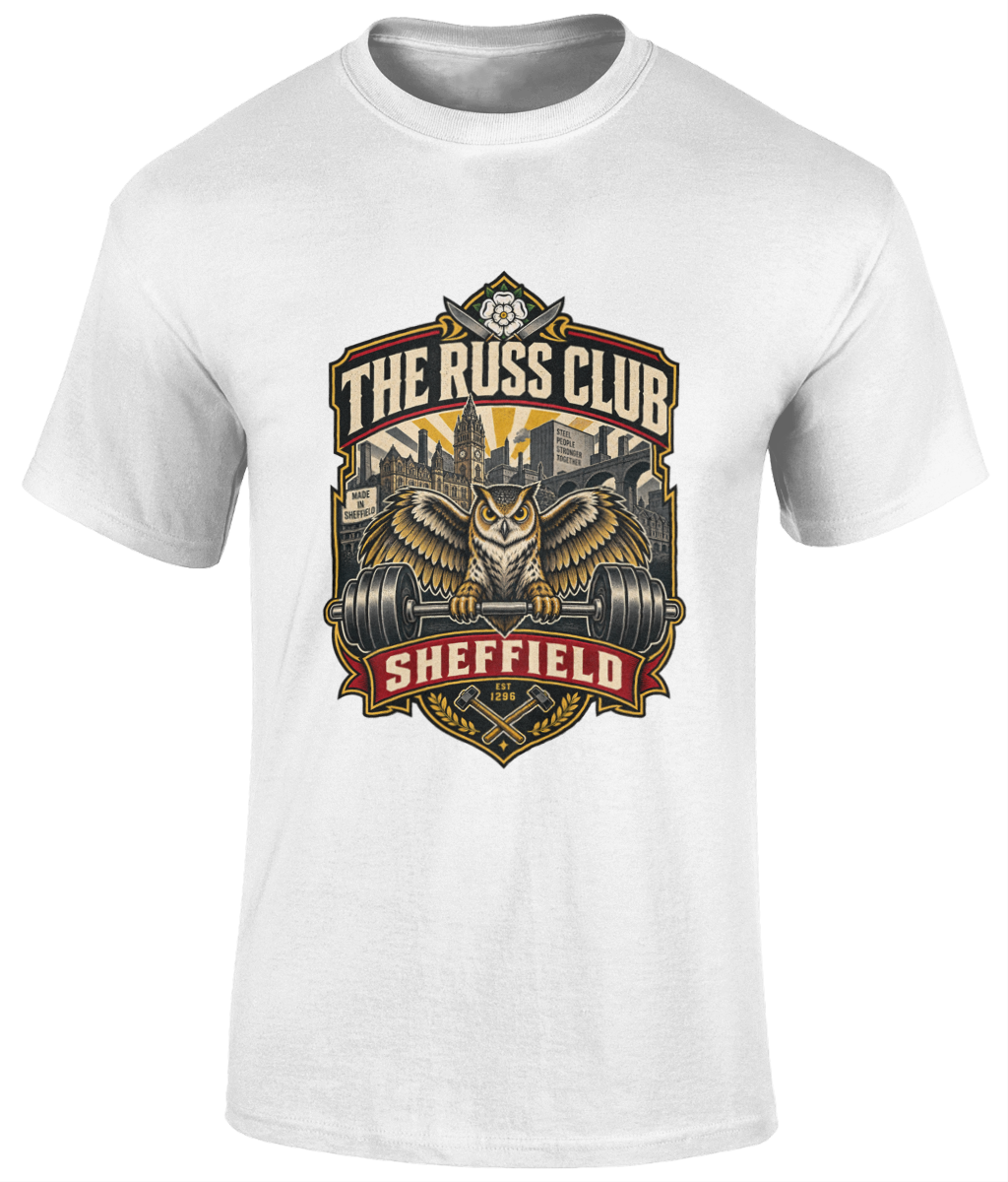 Sheffield Steel Strength T-Shirt | The Russ Club - Russ Club