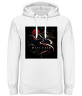 Proper Character river and sun heavy hoodie in White – front artwork