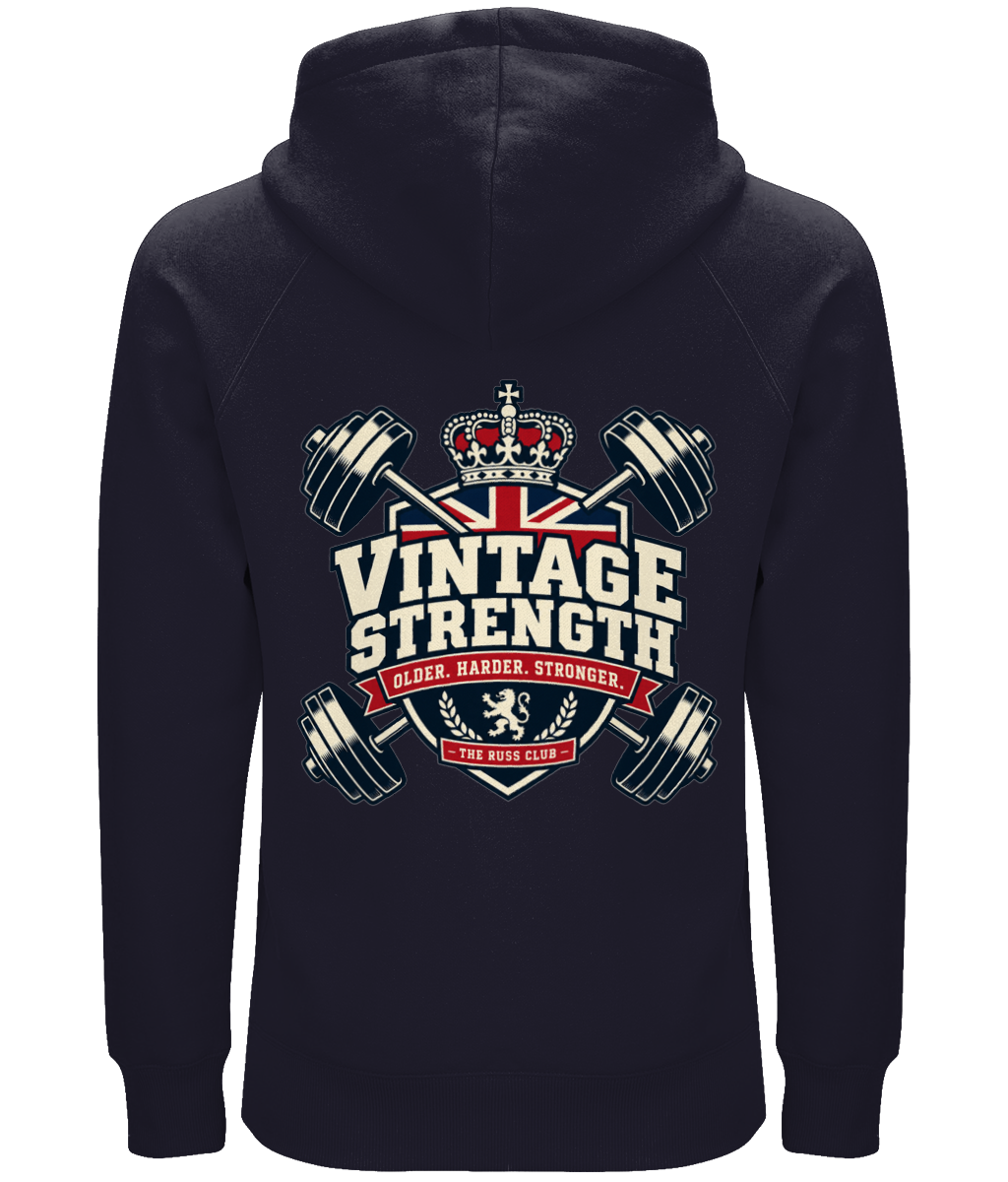 Vintage Strength Heavy Hoodie | The Russ Club - Russ Club