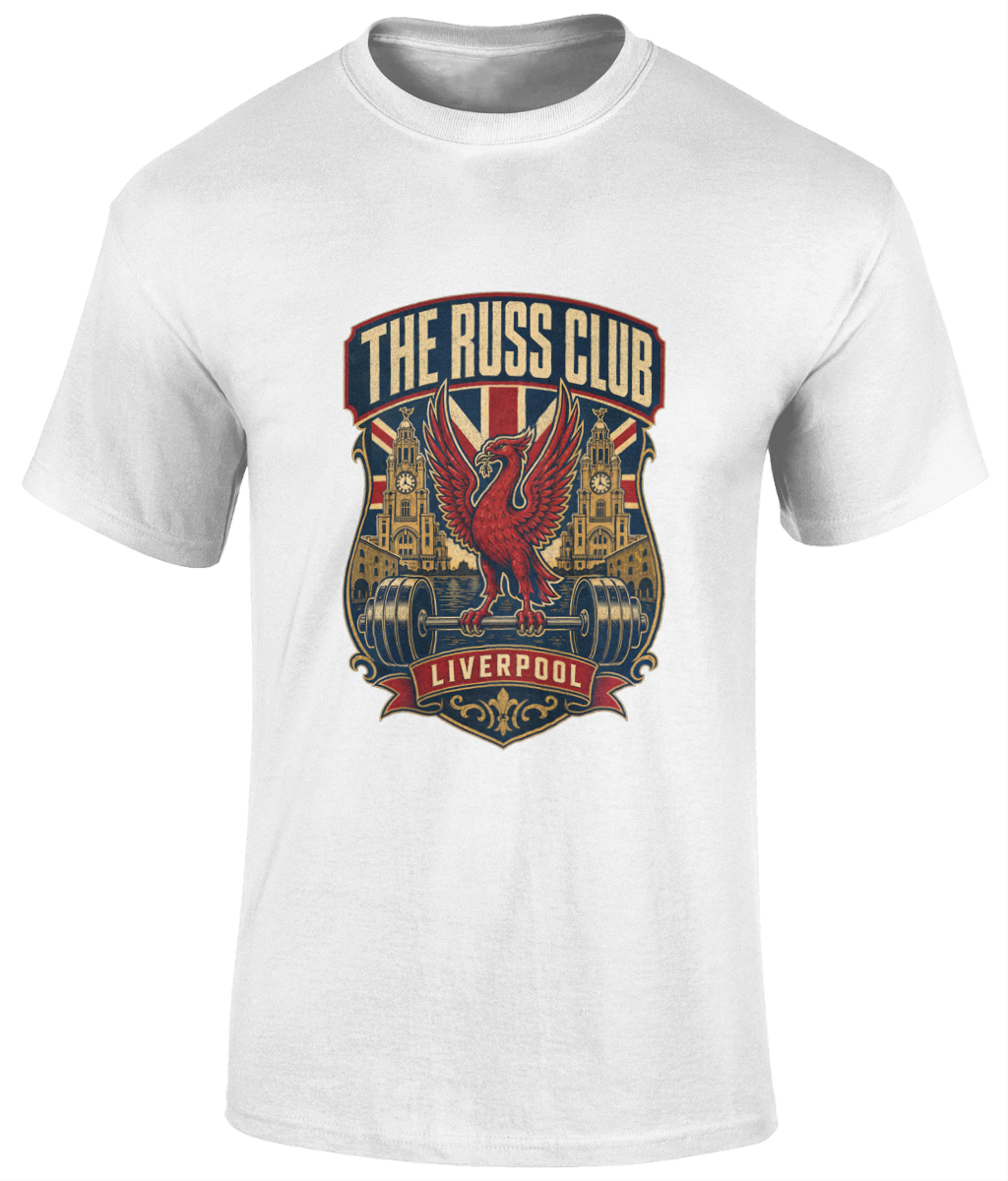 Liverpool Liver Bird Strength T-Shirt | The Russ Club - Russ Club