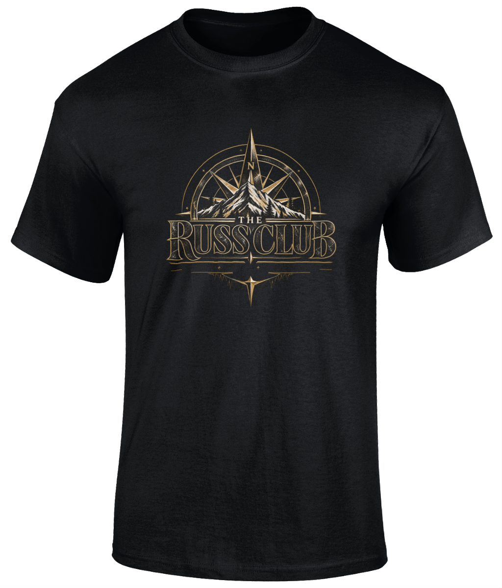 Gold Compass Adventure T-Shirt | The Russ Club - Russ Club