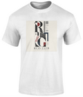 Modernist RC graphic heavyweight T-shirt in White – front artwork