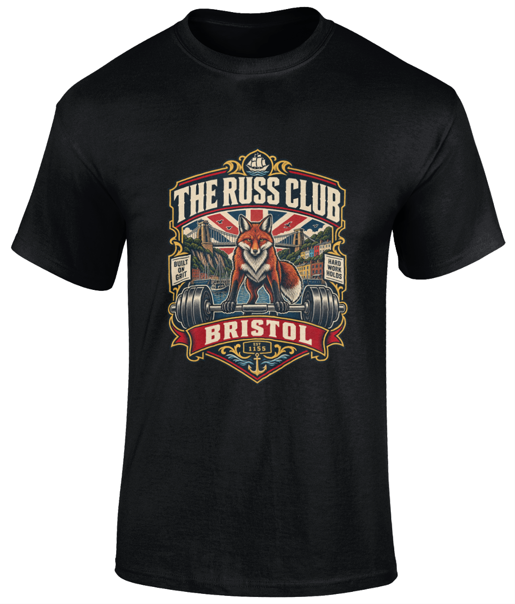 Bristol Fox Strength T-Shirt | The Russ Club - Russ Club