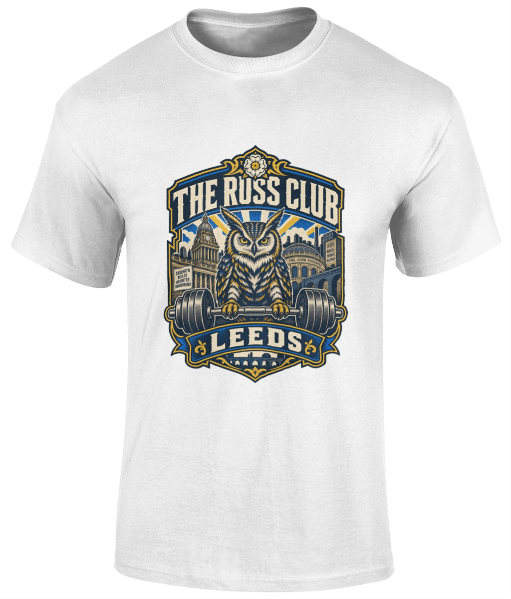 Leeds Owl Strength T-Shirt | The Russ Club - Russ Club