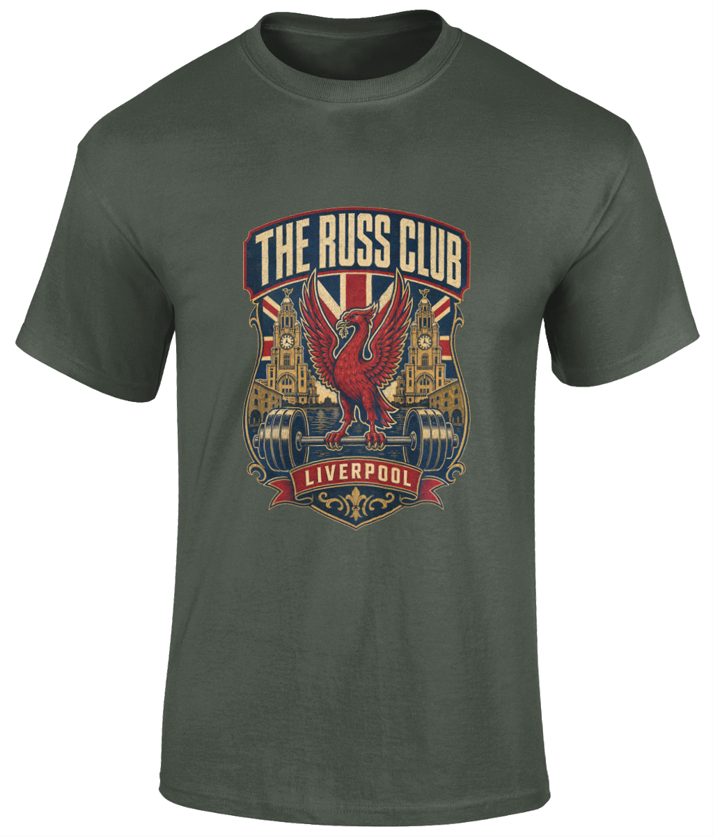 Liverpool Liver Bird Strength T-Shirt | The Russ Club - Russ Club