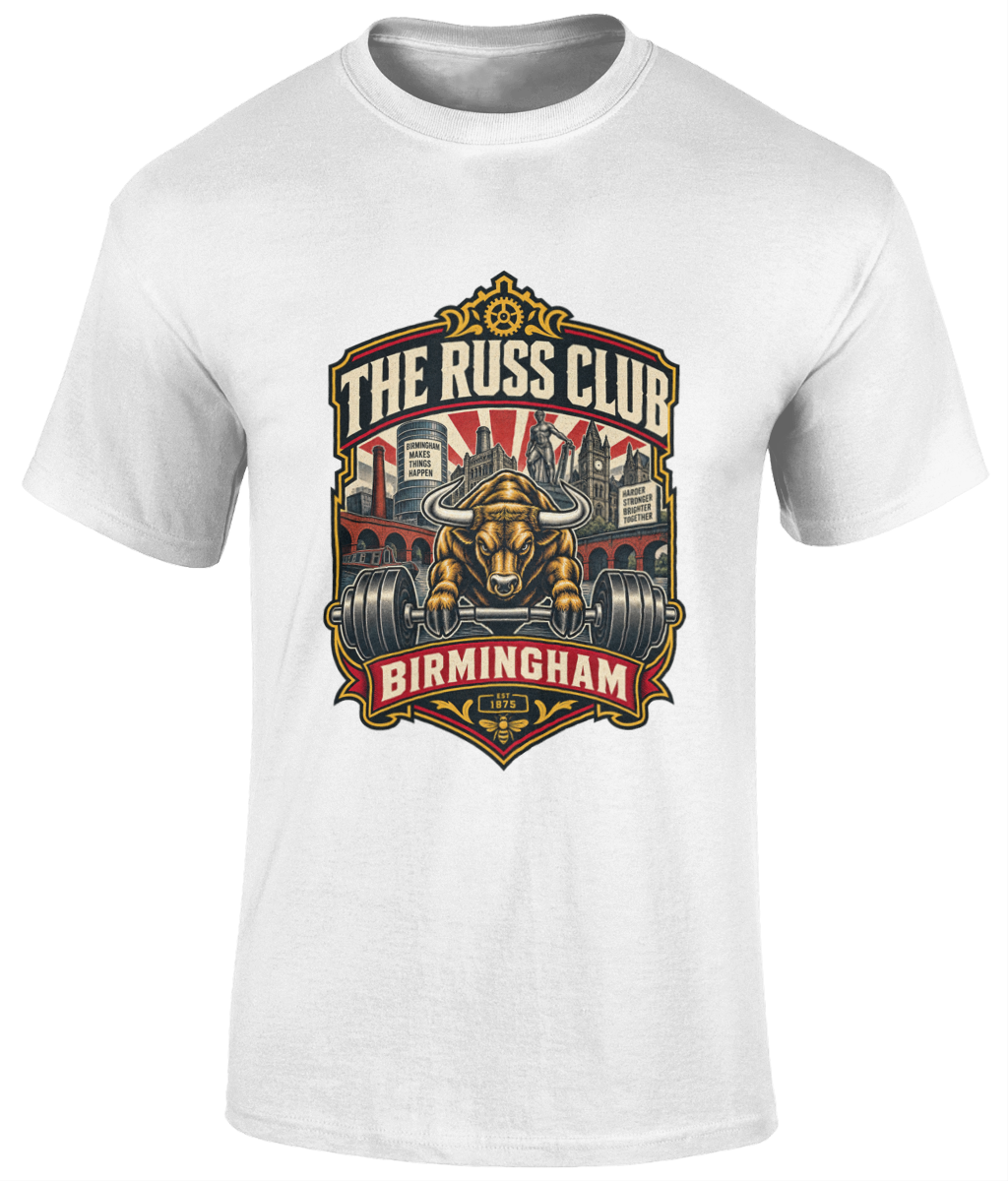 Birmingham Bull Strength T-Shirt | The Russ Club - Russ Club