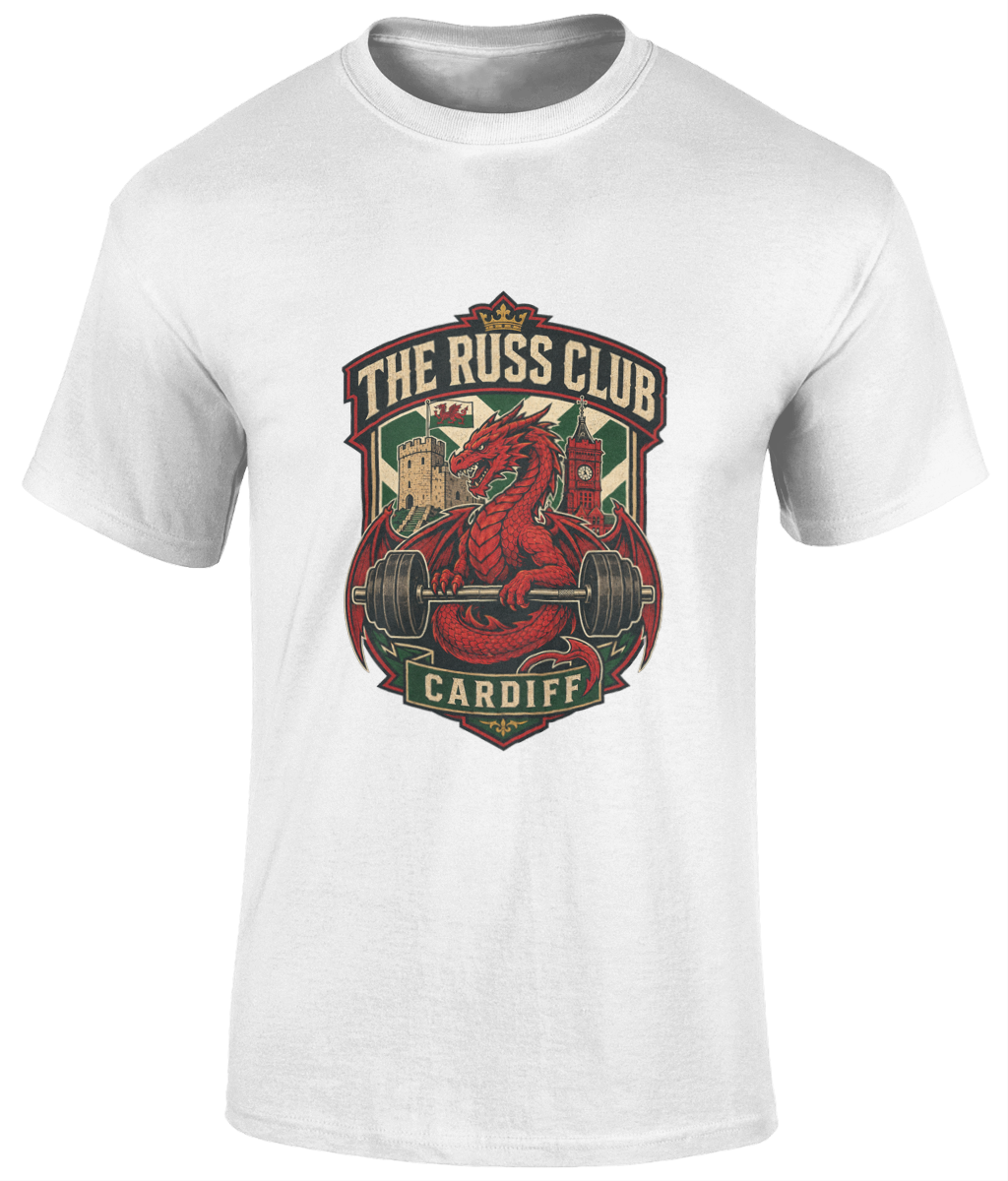 Cardiff Dragon Strength T-Shirt | The Russ Club - Russ Club