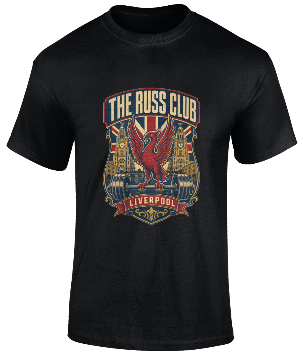 Liverpool Liver Bird Strength T-Shirt | The Russ Club - Russ Club