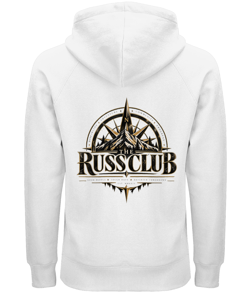 Gold Compass Adventure Heavy Hoodie | The Russ Club - Russ Club