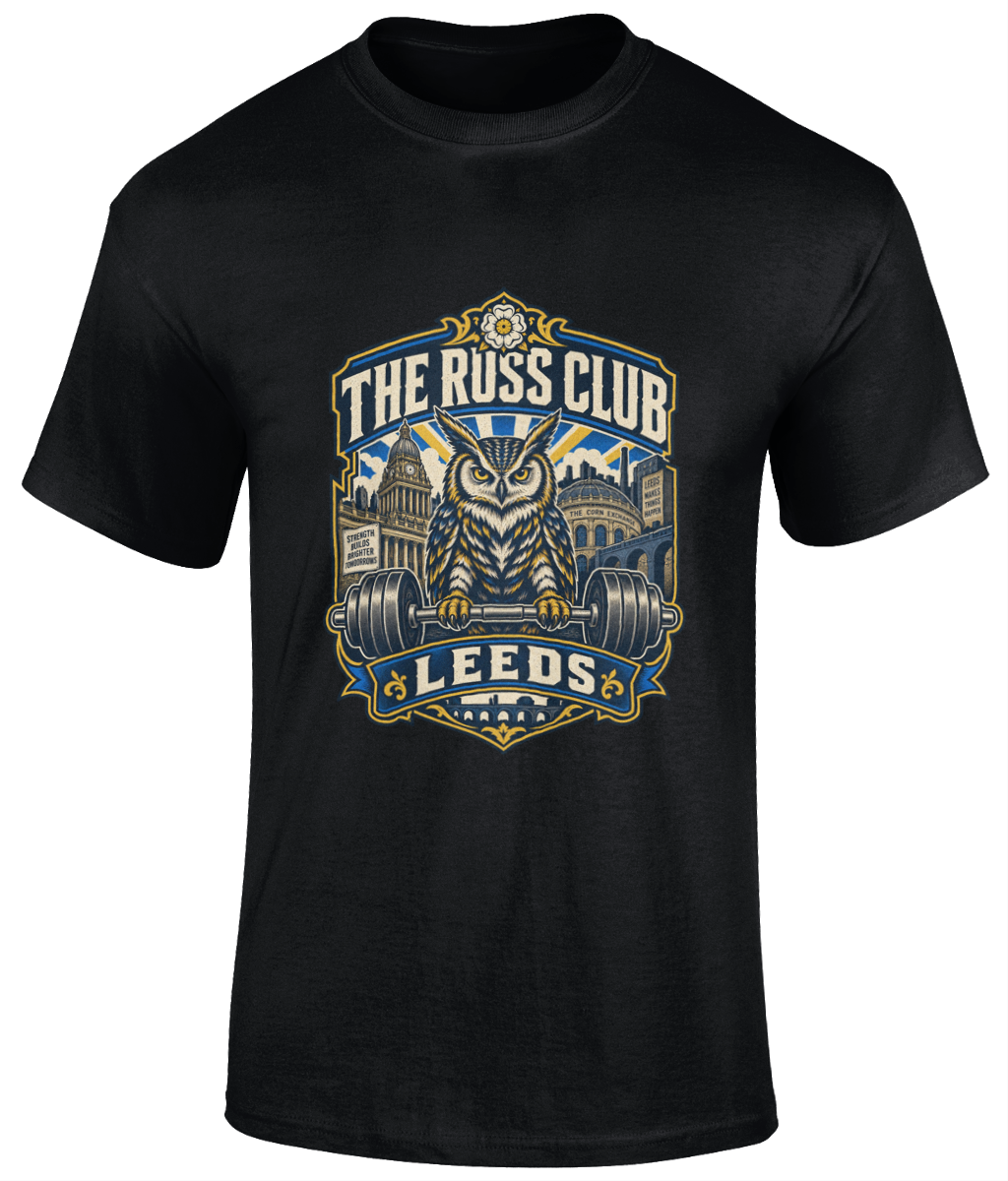 Leeds Owl Strength T-Shirt | The Russ Club - Russ Club