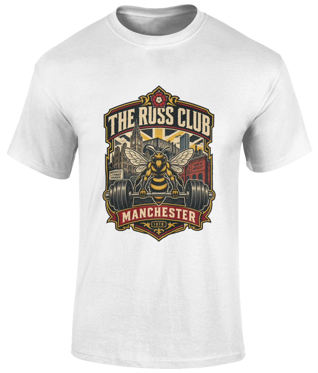 Manchester Worker Bee Strength T-Shirt | The Russ Club - Russ Club