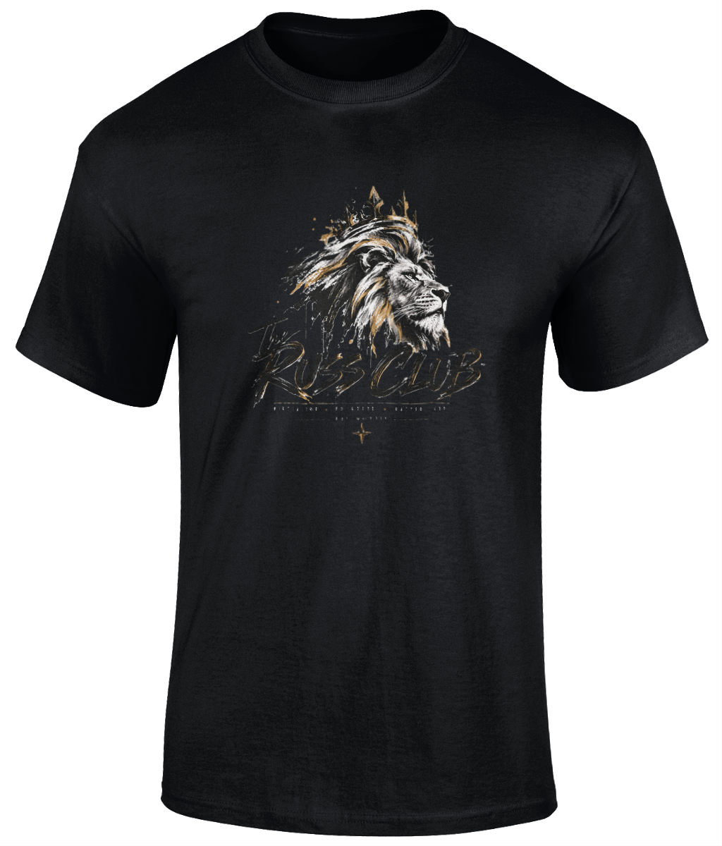 Crowned Lion Graphic T-Shirt | The Russ Club - Russ Club