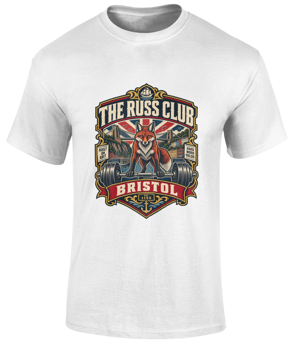 Bristol Fox Strength T-Shirt | The Russ Club - Russ Club